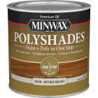 Minwax Polyshades 1/2 Pt. Satin Stain & Finish Polyurethane In 1-Step, Antique Walnut Image 7