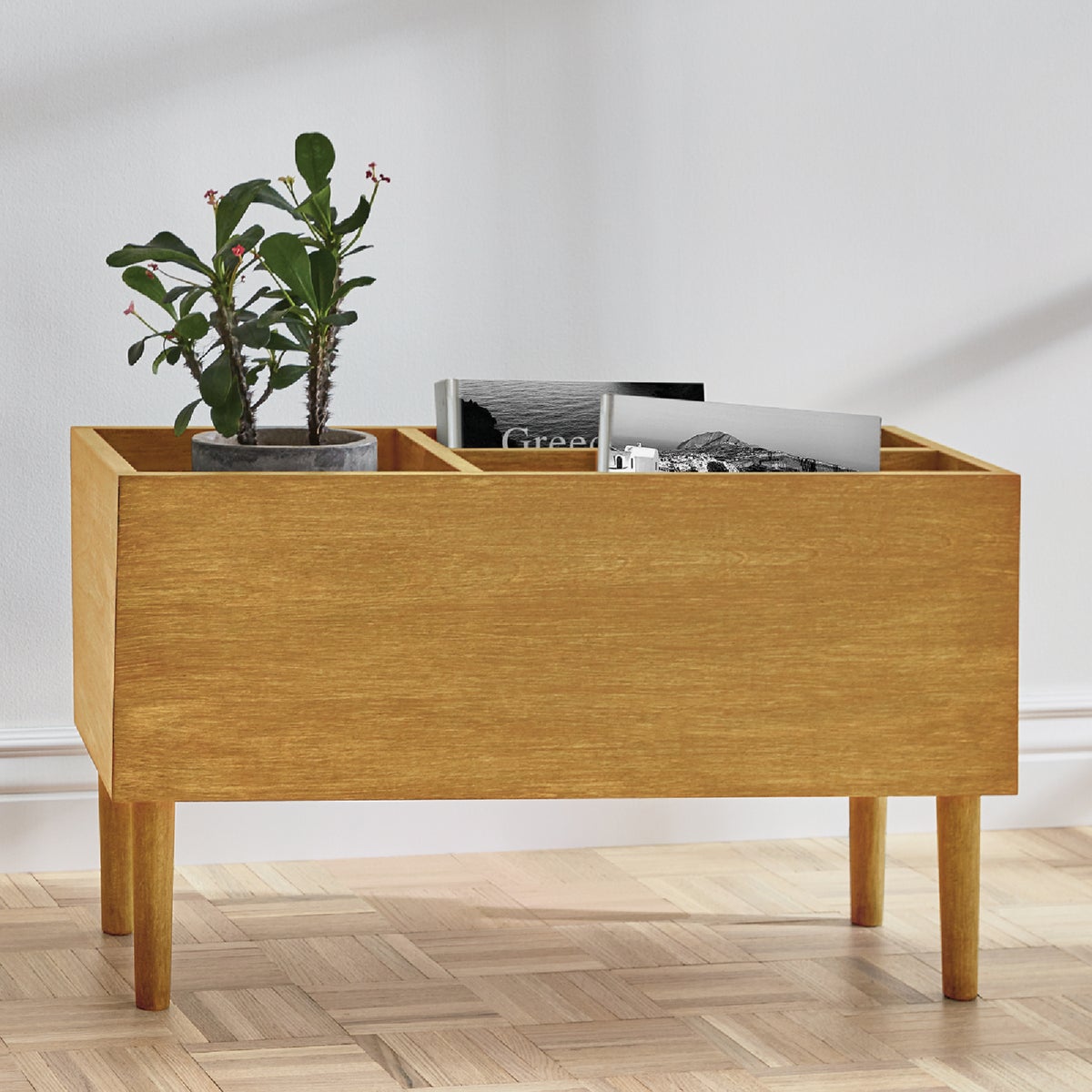 Minwax Polyshades 1/2 Pt. Gloss Stain & Finish Polyurethane In 1-Step, Honey Pine Image 4