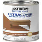 Rust-Oleum Painter's Touch 2X Ultra Cover Premium Latex Paint, Satin Nutmeg, 1/2 Pt. Image 6
