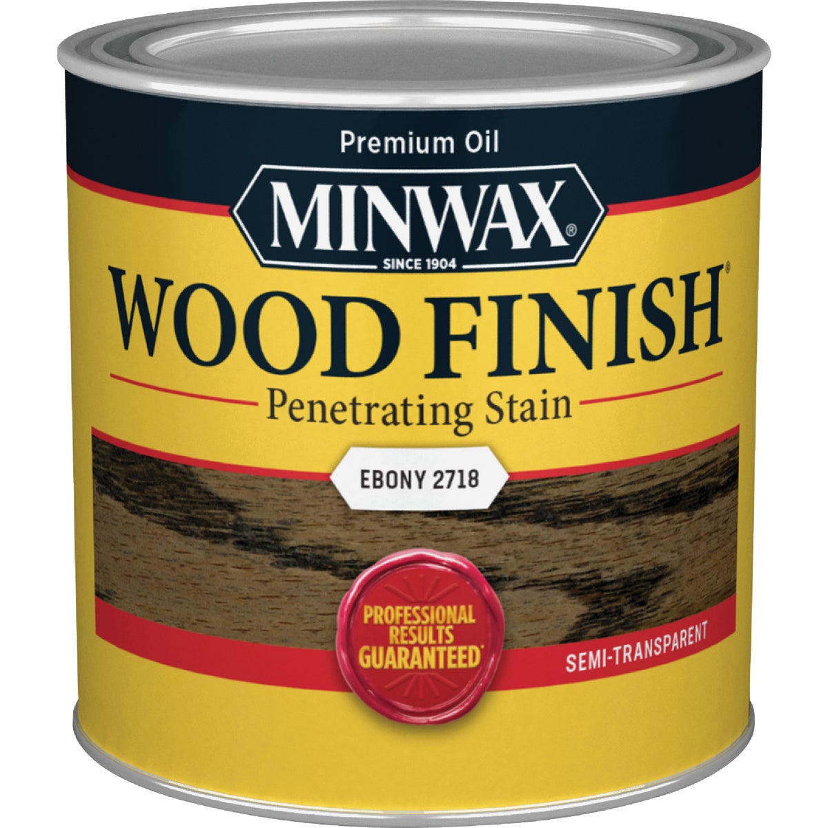 Minwax Wood Finish Penetrating Stain, Ebony, 1/2 Pt. Image 7
