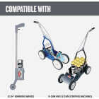 Krylon Industrial 8305 WB Athletic White Striping Paint Image 2