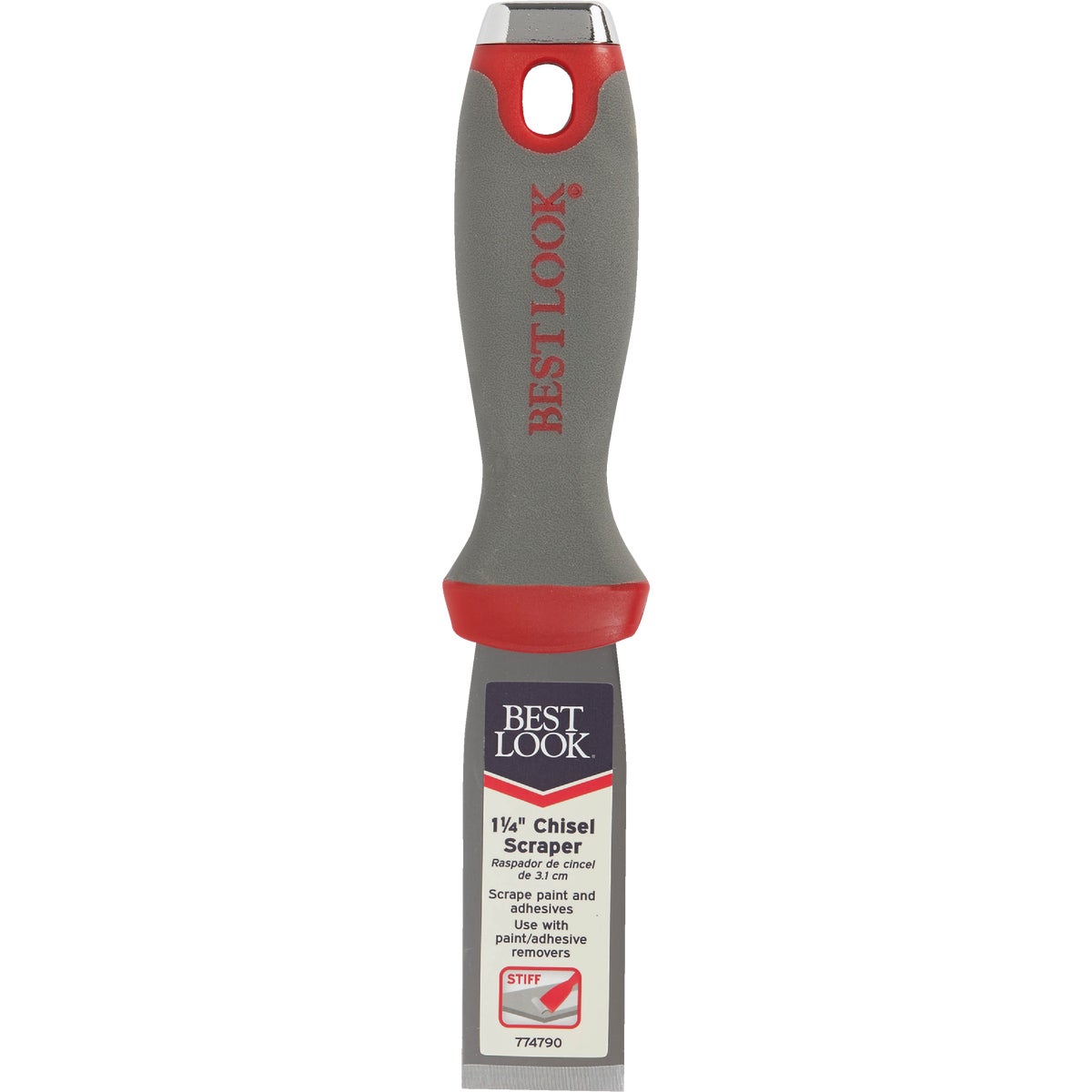 Best Look 1-1/4 In. Stiff Ergo Chisel Scraper Image 2