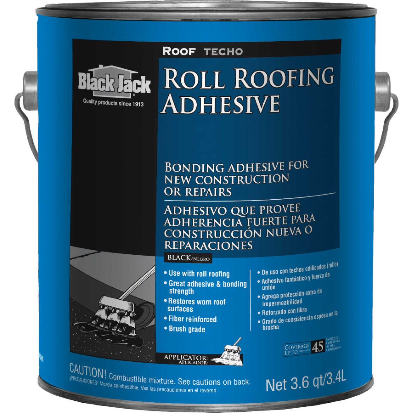 Black Jack 1 Gal. Roll Roofing Adhesive Image 1