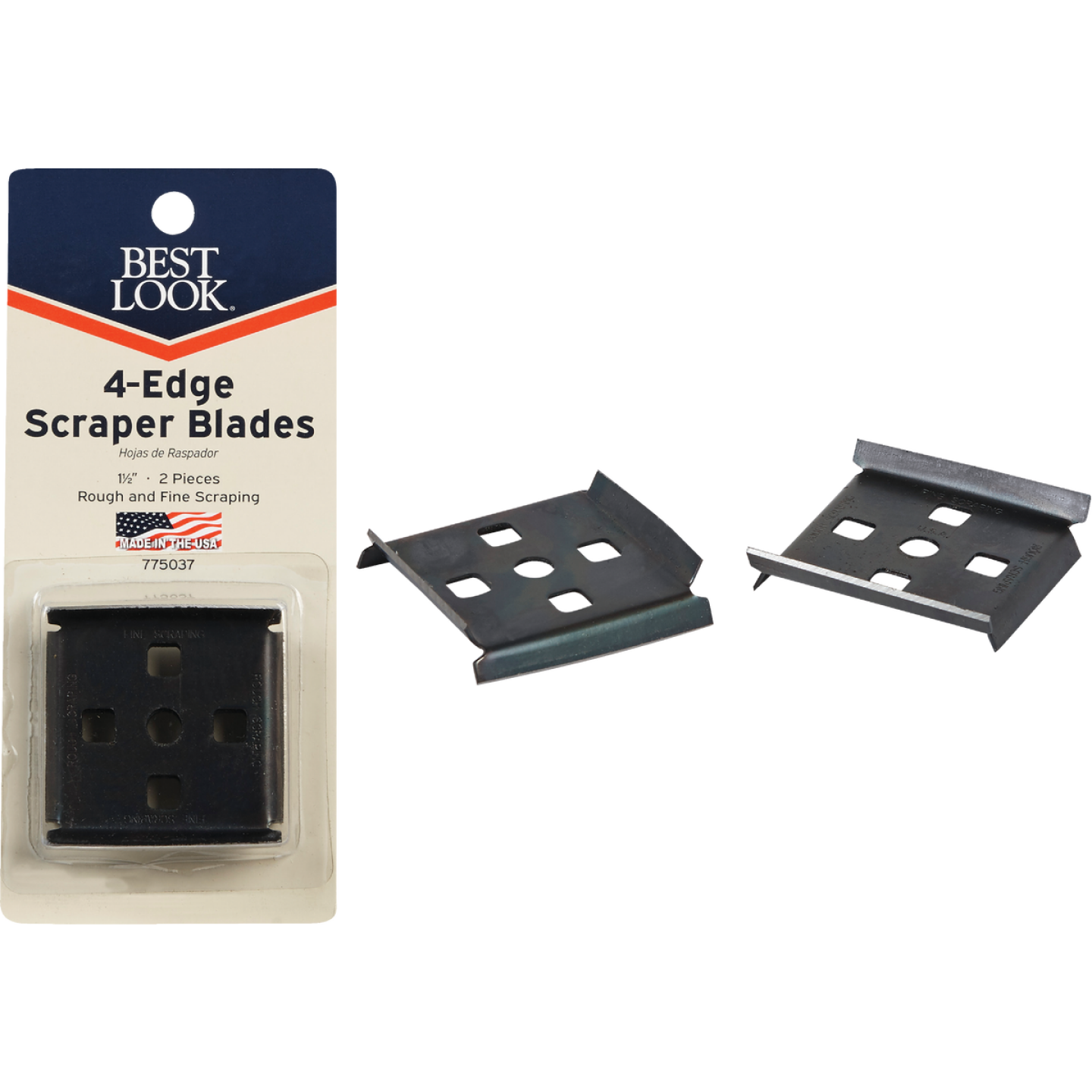 Best Look 1-1/2 In. 4-Edge Replacement Scraper Blade (2-Pack) Image 1