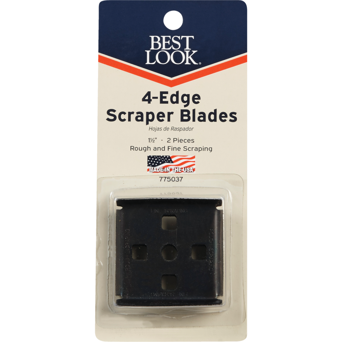 Best Look 1-1/2 In. 4-Edge Replacement Scraper Blade (2-Pack) Image 2