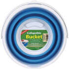 Coghlans 2.6 Gal. White & Blue Collapsible Bucket Image 1