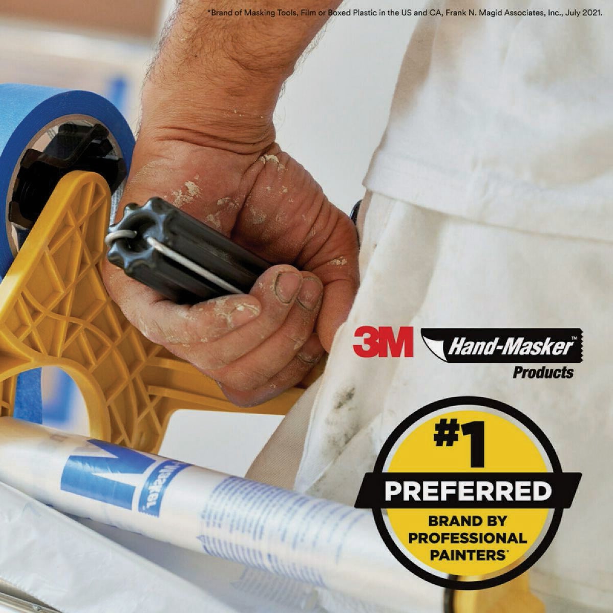 3M Hand-Masker 48 In. x 180 Ft. x 0.35 Mil. Advanced Masking Film Image 6