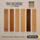 Minwax Polyshades 1 Qt. Satin Stain & Finish Polyurethane In 1-Step, Pecan Image 3
