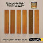 Minwax Polyshades 1 Qt. Satin Stain & Finish Polyurethane In 1-Step, Olde Maple Image 3