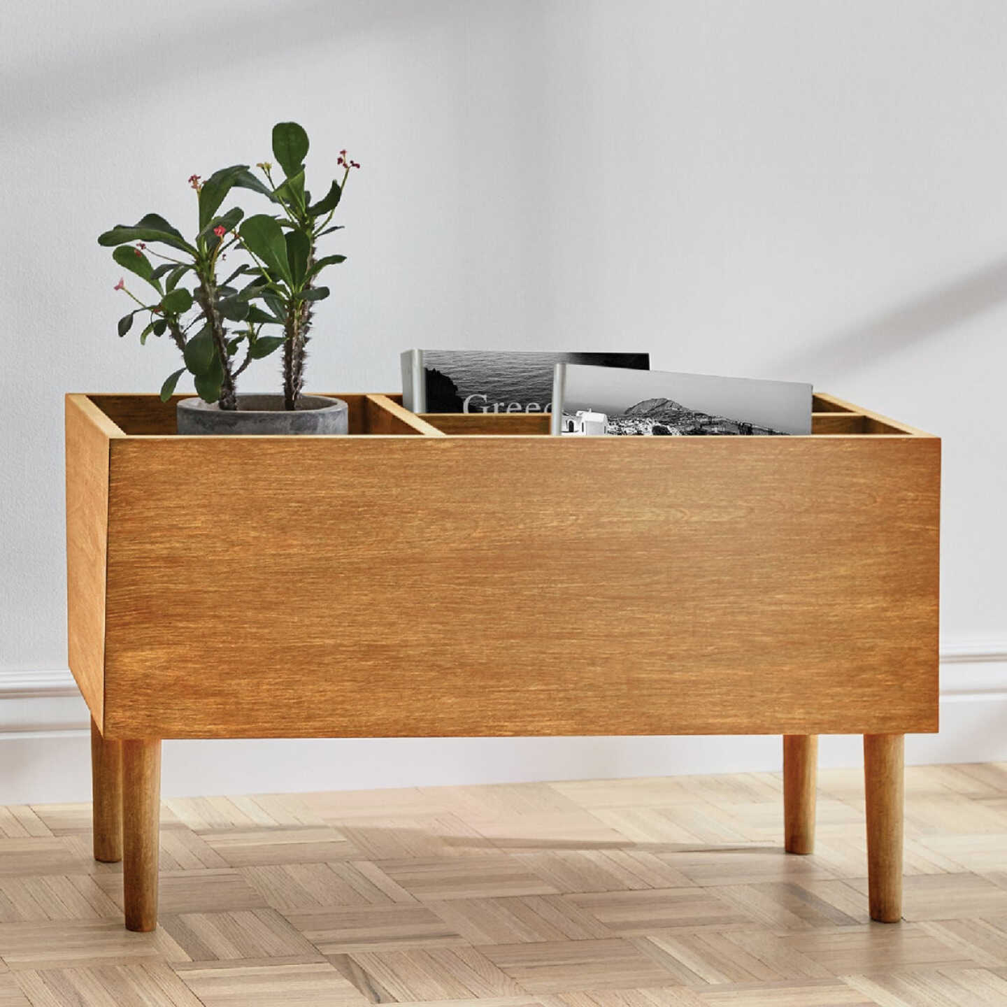 Minwax Polyshades 1 Qt. Gloss Stain & Finish Polyurethane In 1-Step, Pecan Image 4