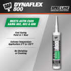 DAP Dynaflex 800 10.1 Oz. Advanced Window, Door, Siding, & Trim Polymer Sealant - Black BK009 Image 2
