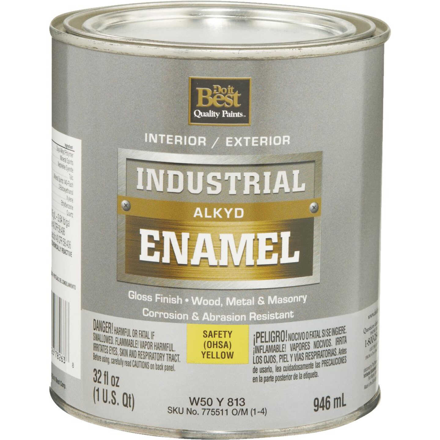 GLS OSHA YEL ALKYD PAINT Image 1