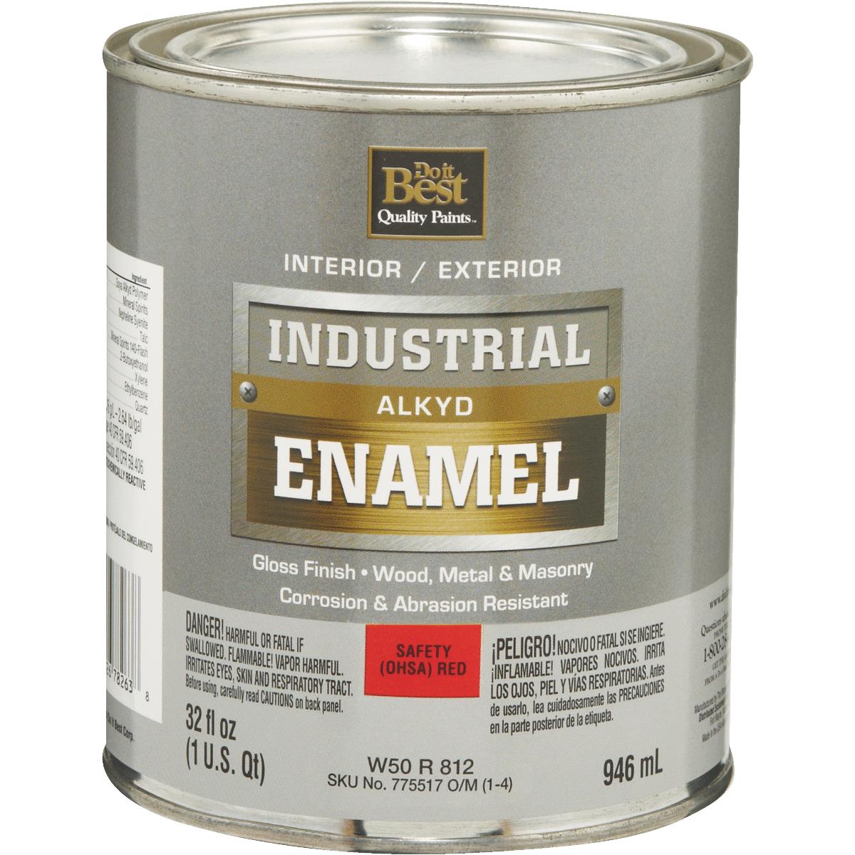 GLS OSHA RED ALKYD PAINT