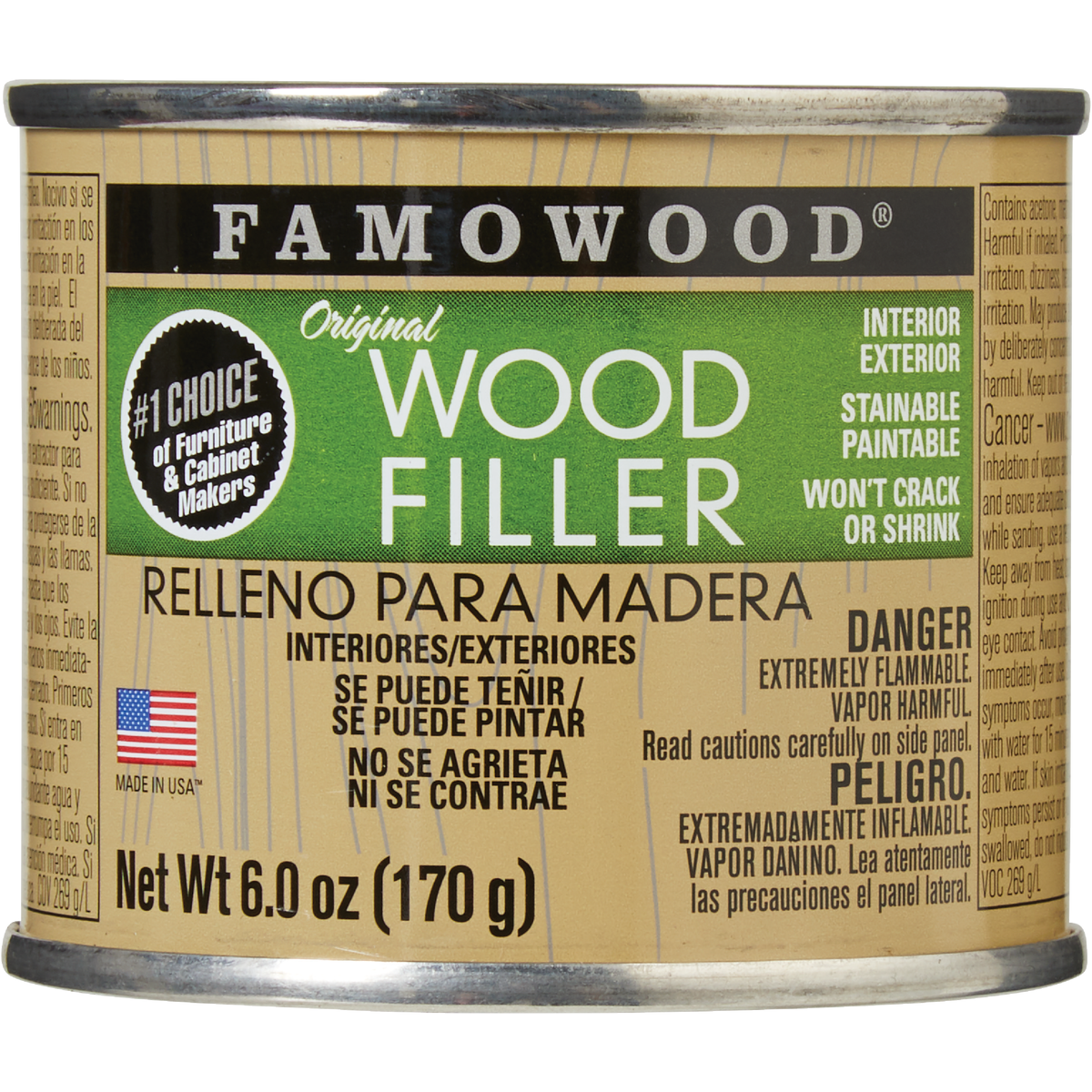 FAMOWOOD Cedar  6 Oz. Wood Filler Image 2