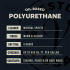 Varathane Semi-Gloss Interior Polyurethane, 1 Gal. Image 5