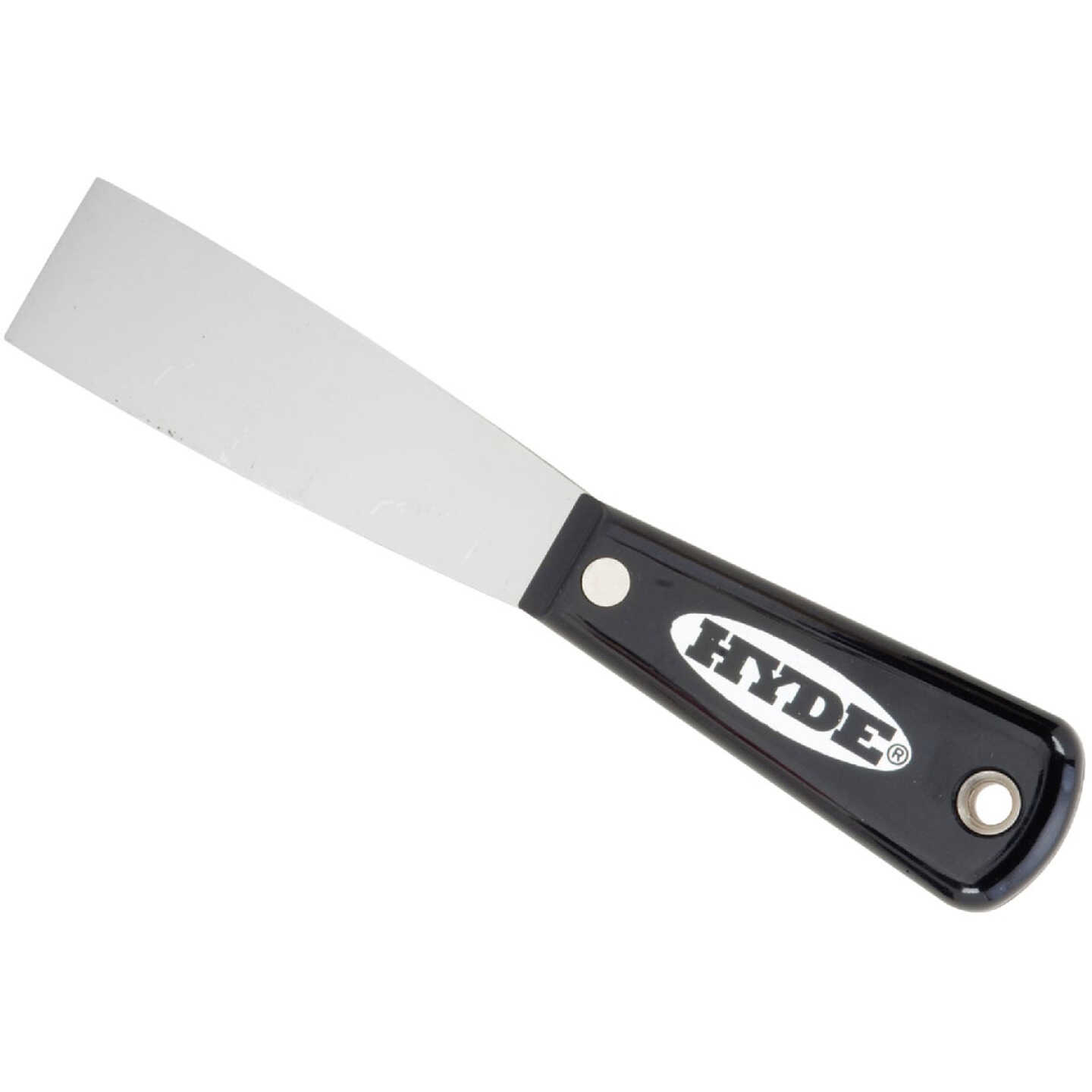 Hyde Black & Silver 1-1/4 In. Flex Professional Putty Knife Image 1