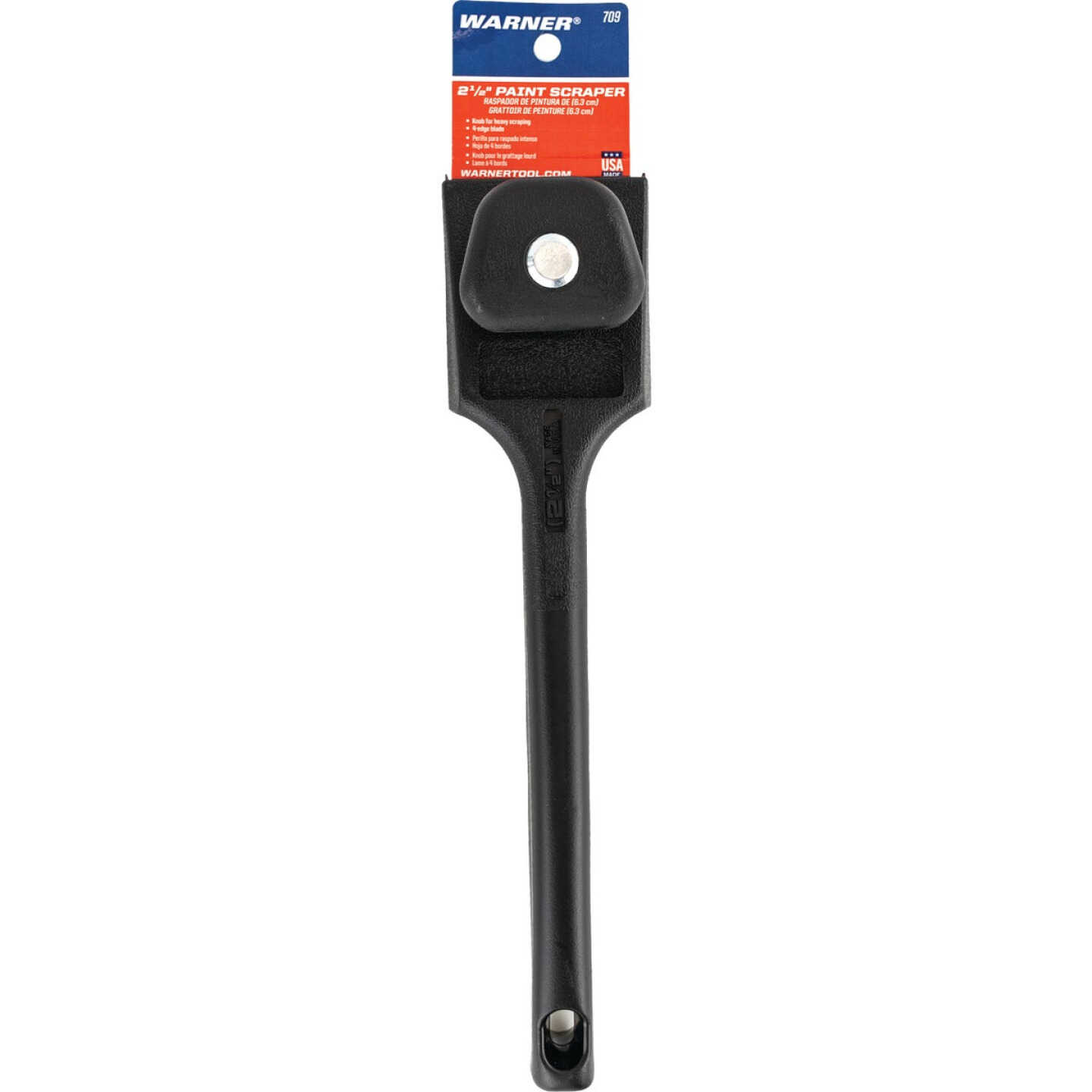 Warner 2-1/2 In. Pistol Grip 4-Edge Scraper with Knob Image 5