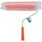 Smart Savers 9 In. x 3/8 In. Semi-Smooth Paint Roller Cover & Frame Image 1