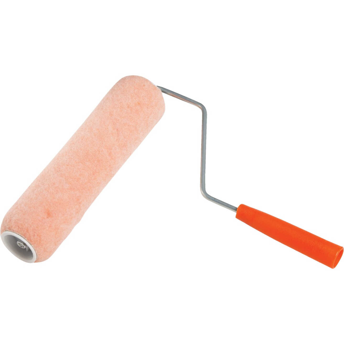 Smart Savers 9 In. x 3/8 In. Semi-Smooth Paint Roller Cover & Frame Image 3