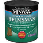 Minwax Water Based Helmsman Indoor/Outdoor Satin Clear Spar Urethane, 1 Qt. Image 1