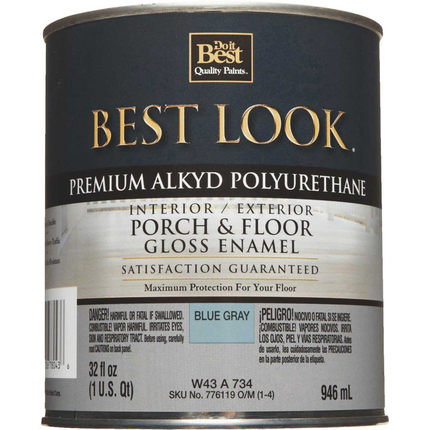 BL GRAY POLY FLOOR PAINT Image 2