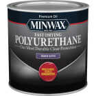 Minwax Satin Fast-Drying Interior Polyurethane, 1/2 Pt. Image 1