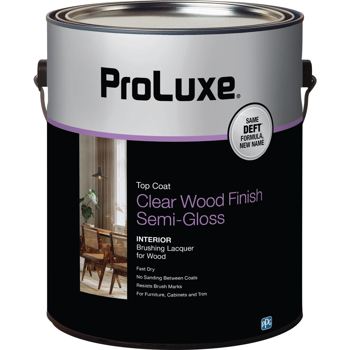 ProLuxe Semi-Gloss Quart 100 Sq. Ft./Qt. Lacquer
