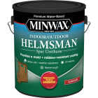 Minwax Water Based Helmsman Indoor/Outdoor Gloss Clear Spar Urethane, 1 Gal. Image 1