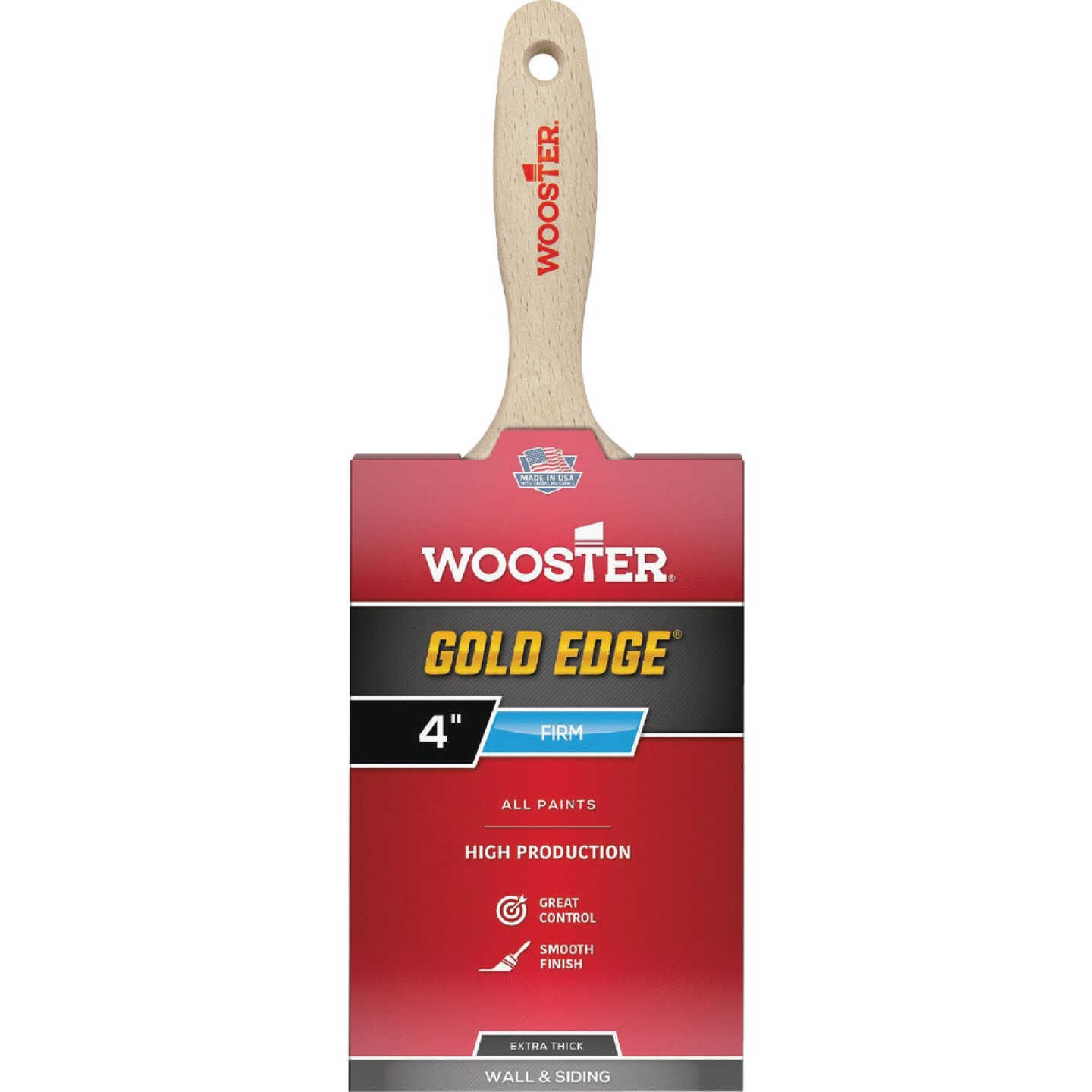 Wooster Gold Edge 4 In. Wall Brush Image 1