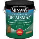 Minwax Water Based Helmsman Indoor/Outdoor Semi-Gloss Clear Spar Urethane, 1 Gal. Image 1