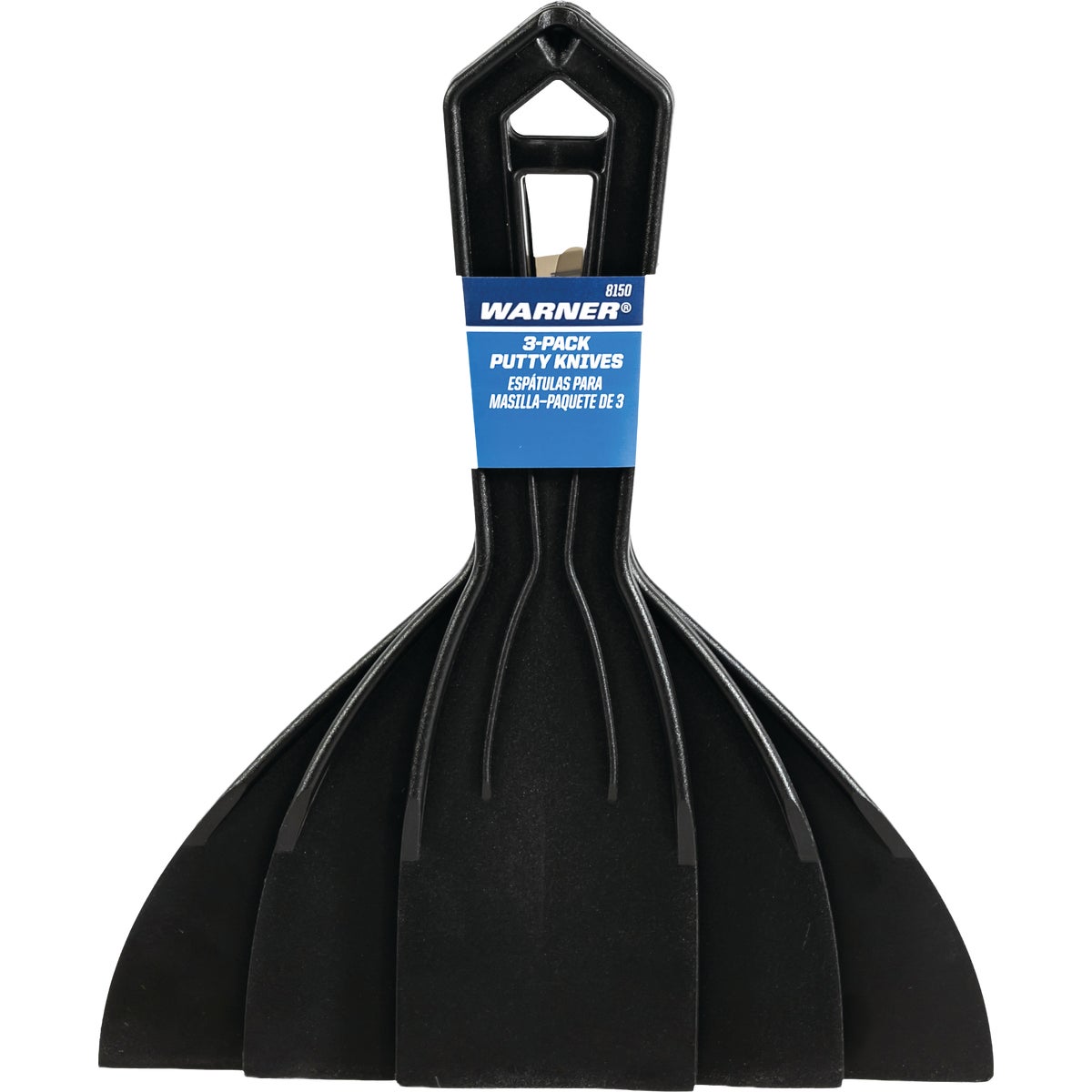 Warner Plastic Putty Knife Set (3-Piece) Image 4
