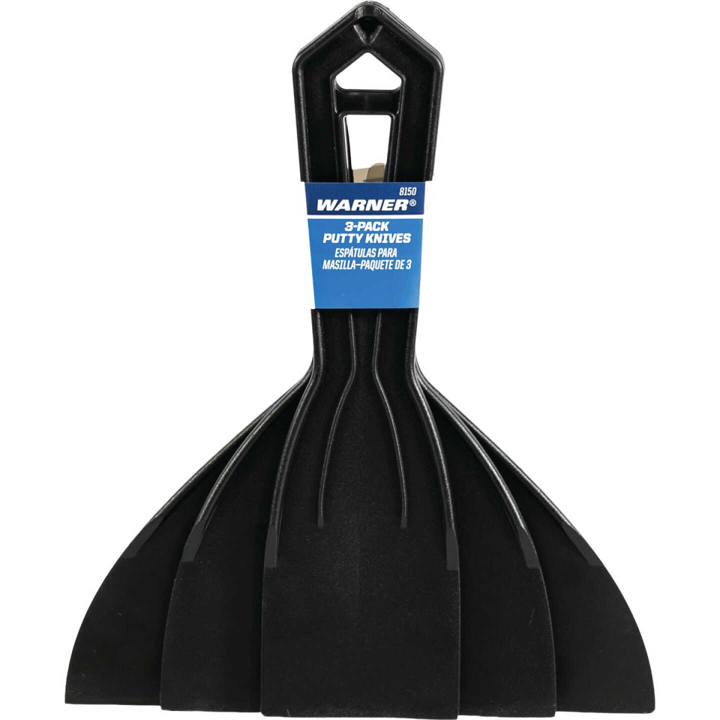 Warner Plastic Putty Knife Set (3-Piece) Image 4