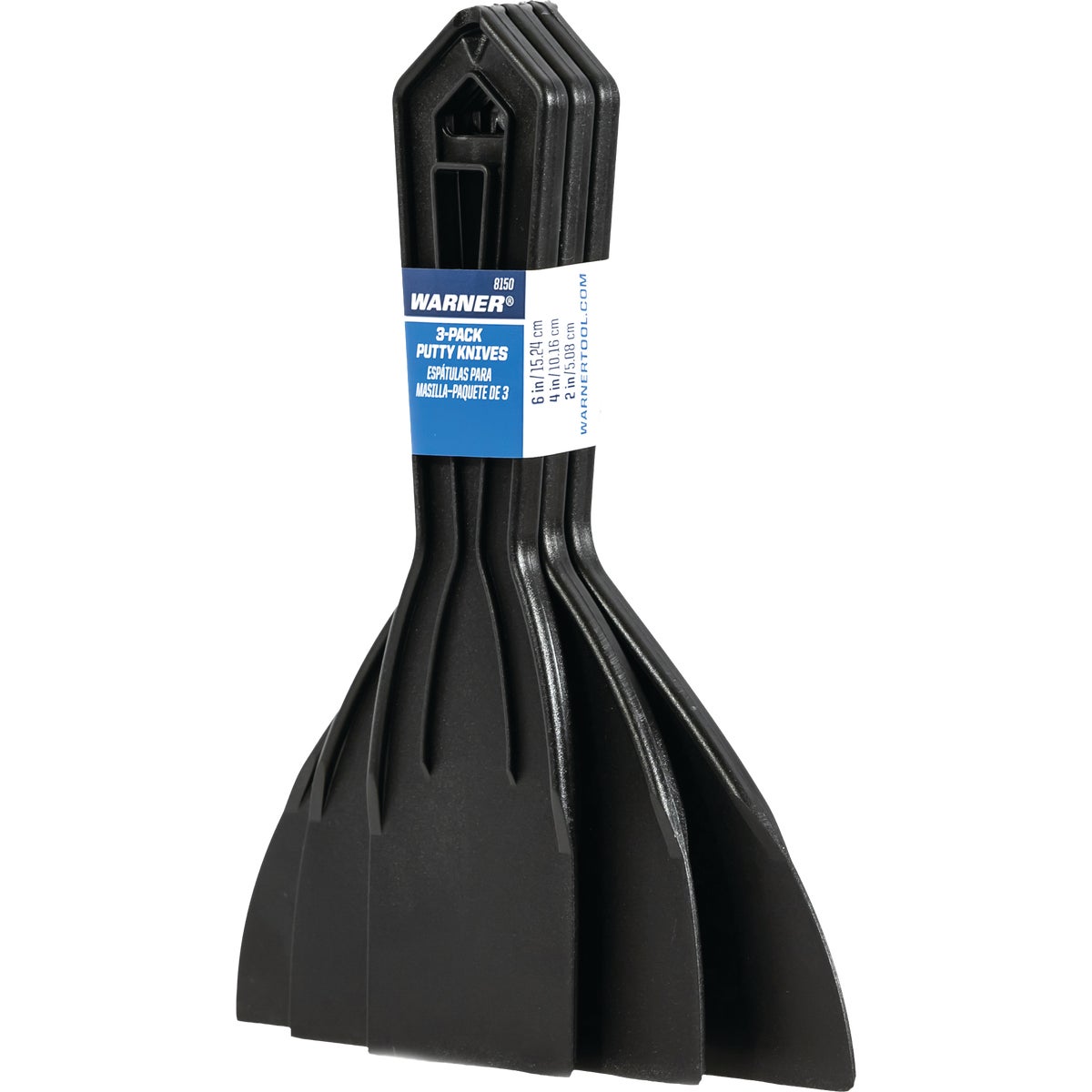 Warner Plastic Putty Knife Set (3-Piece) Image 2