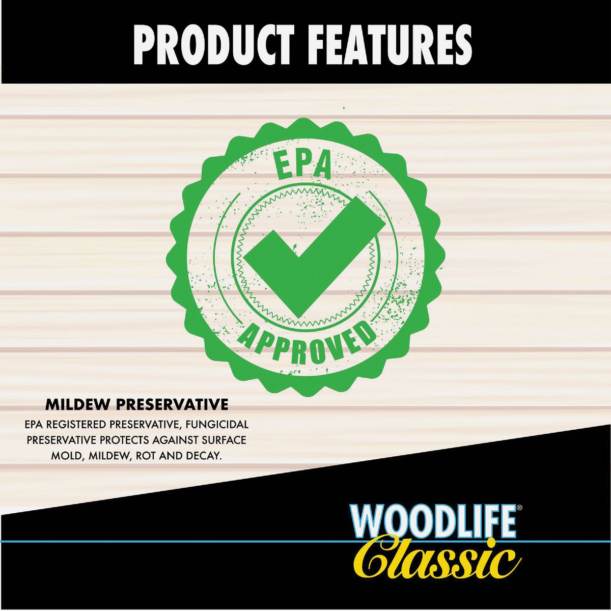 Rust-Oleum Woodlife Clear Water-Based Classic Wood Preservative, 1 Qt. Image 2