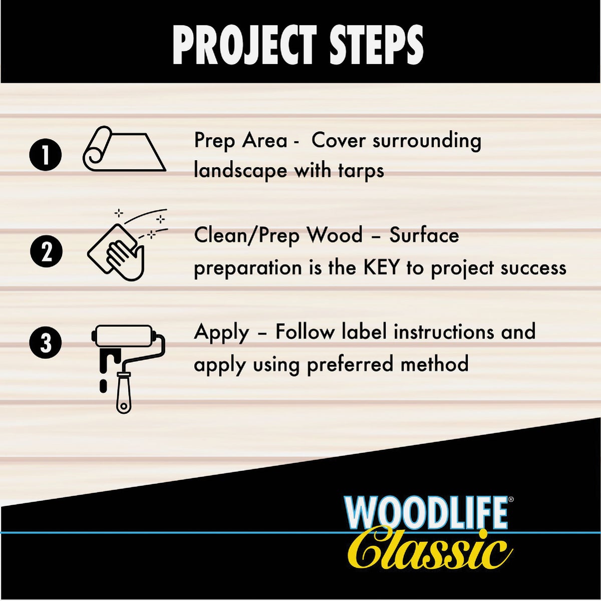 Rust-Oleum Woodlife Clear Water-Based Classic Wood Preservative, 1 Gal. Image 6