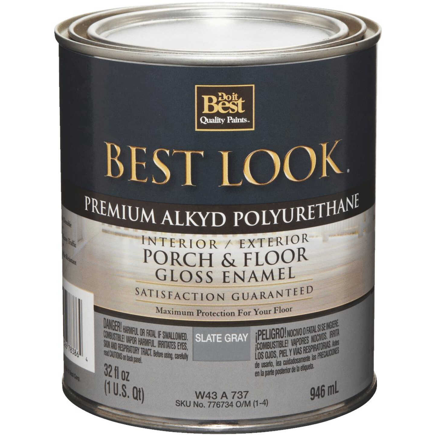 SL GRAY POLY FLOOR PAINT Image 2