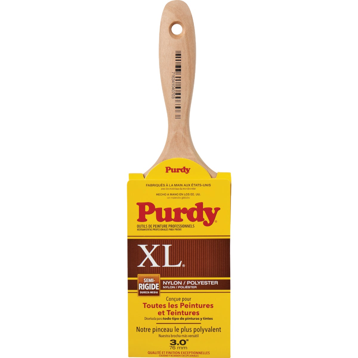 Purdy XL Sprig 3 In. Flat Trim Paint Brush Image 6