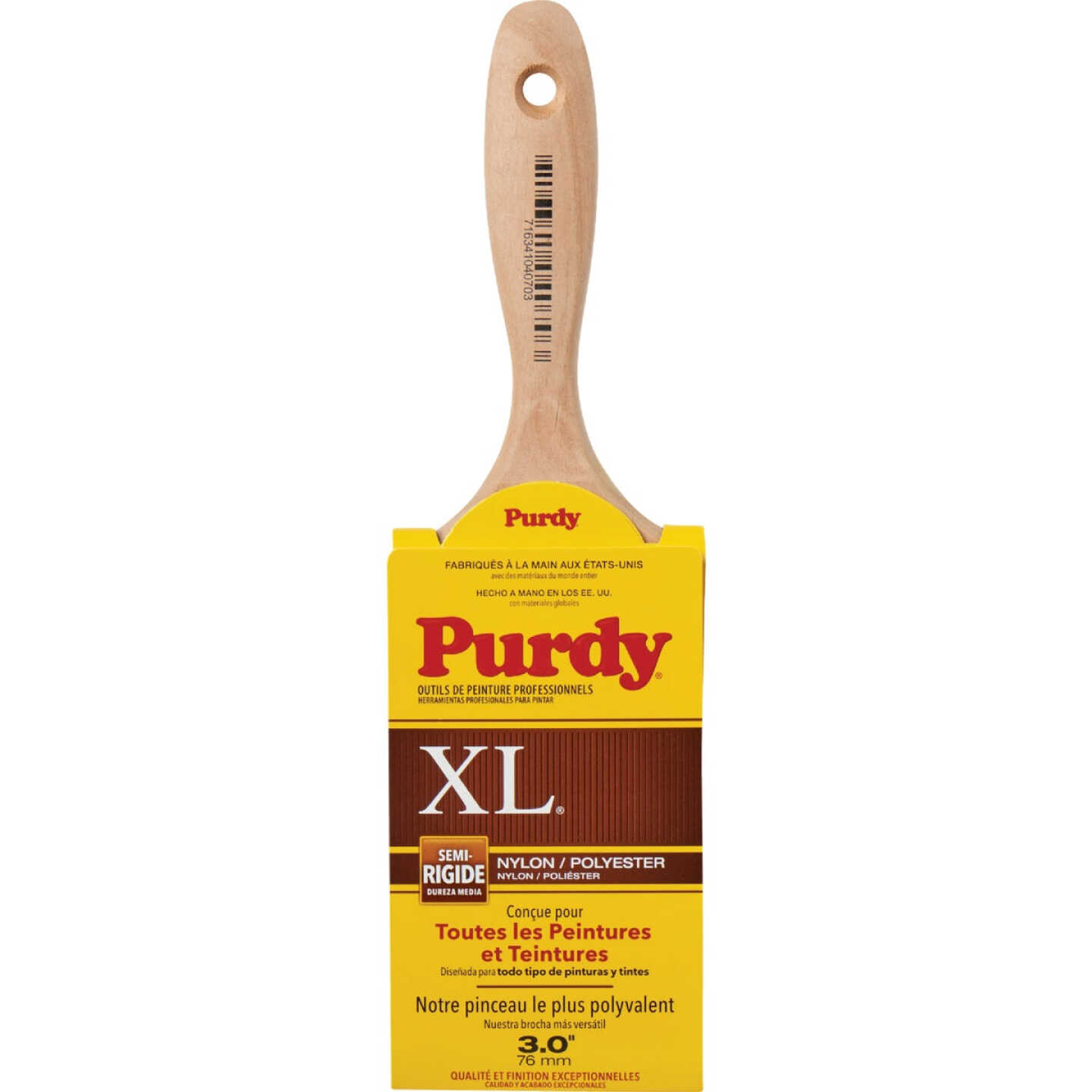 Purdy XL Sprig 3 In. Flat Trim Paint Brush Image 6