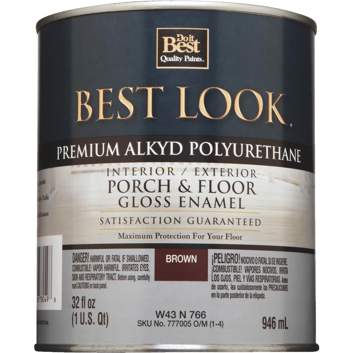 BROWN POLY FLOOR PAINT