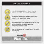 Zinsser WaterTite 10.1 Oz. Polyurethane Sealant for Concrete and Masonry, Gray Image 3