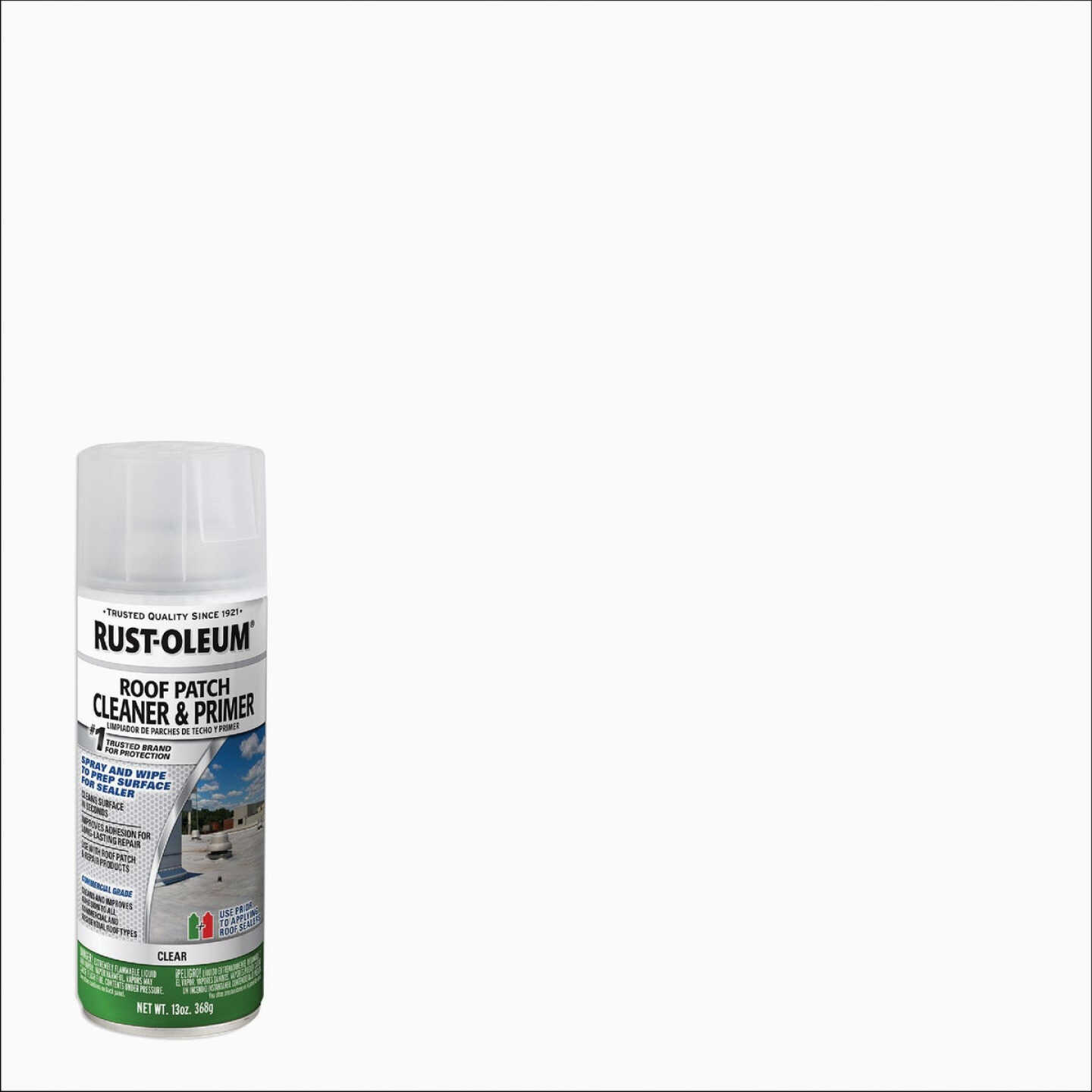 Rust-Oleum 13 Oz. Clear Roofing Patch Cleaner & Primer Spray Image 1