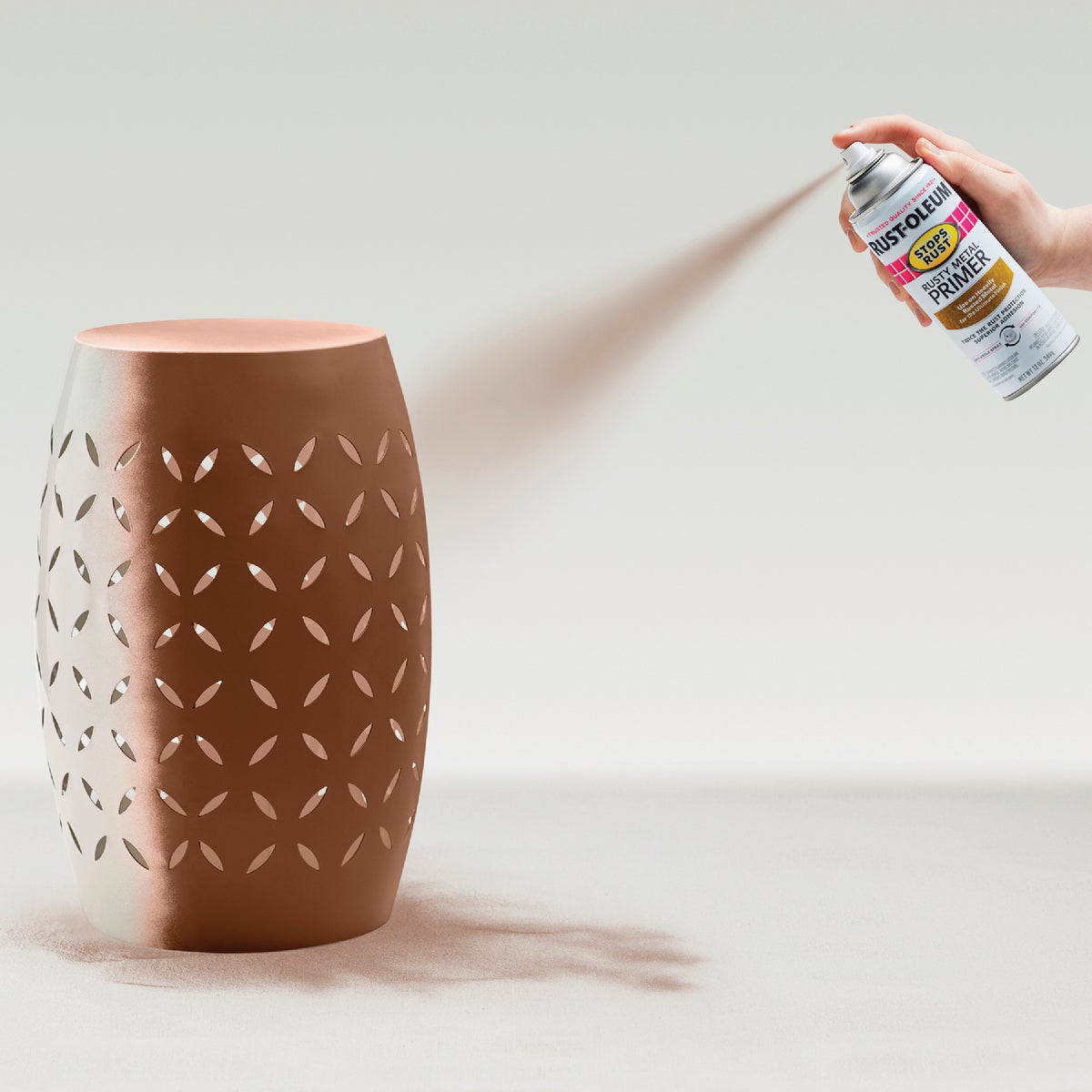 Rust-Oleum 12 Oz. Brown Rusty Metal Spray Primer Image 3