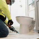 Sashco CleanSeal 10.5 Oz. White Active Enzyme Kitchen & Bath Caulk Image 3