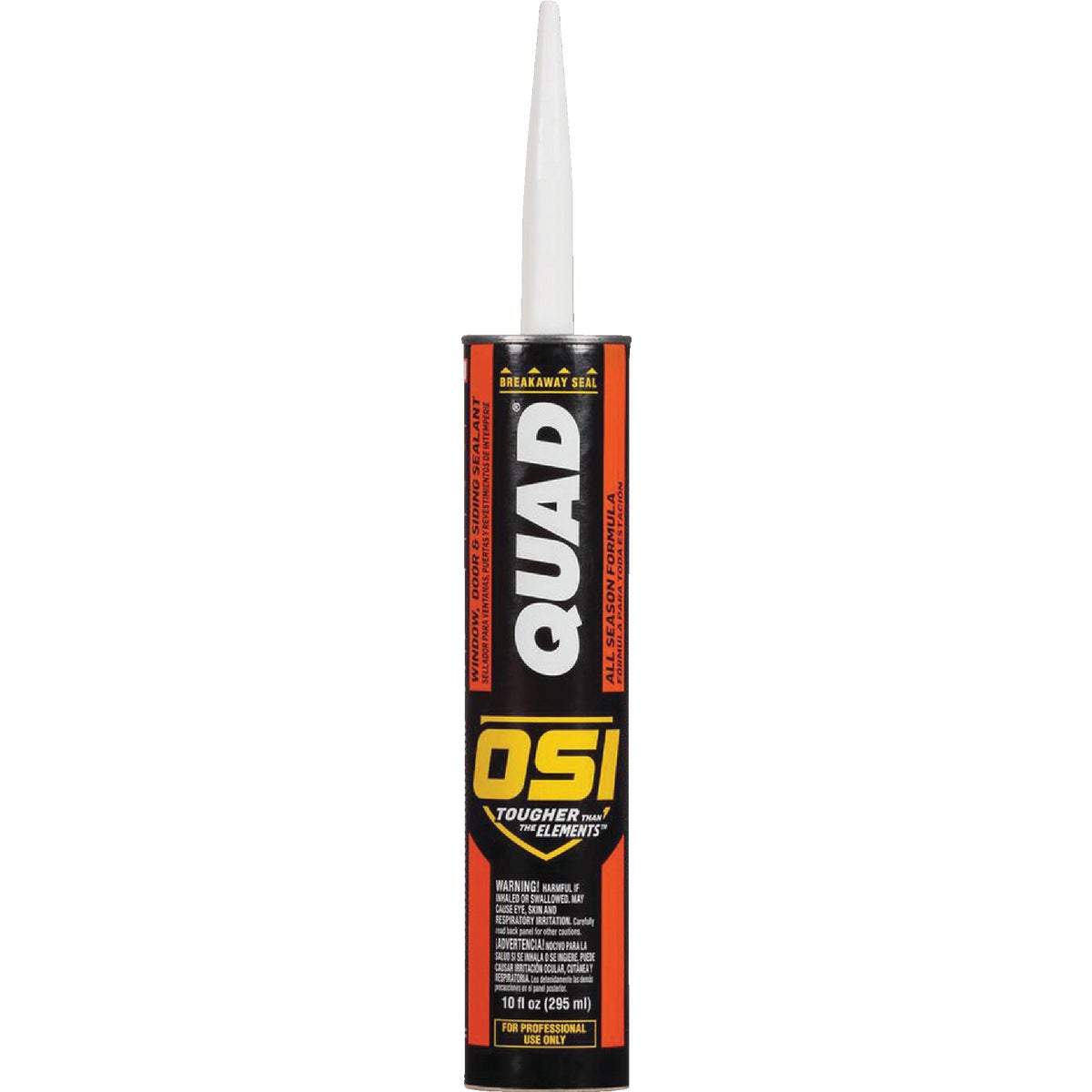 OSI QUAD 10 Oz. Window, Door & Siding Polymer Sealant, Clay