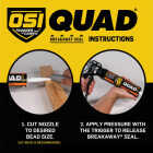OSI QUAD 10 Oz. Window, Door & Siding Polymer Sealant, Bronze Image 3