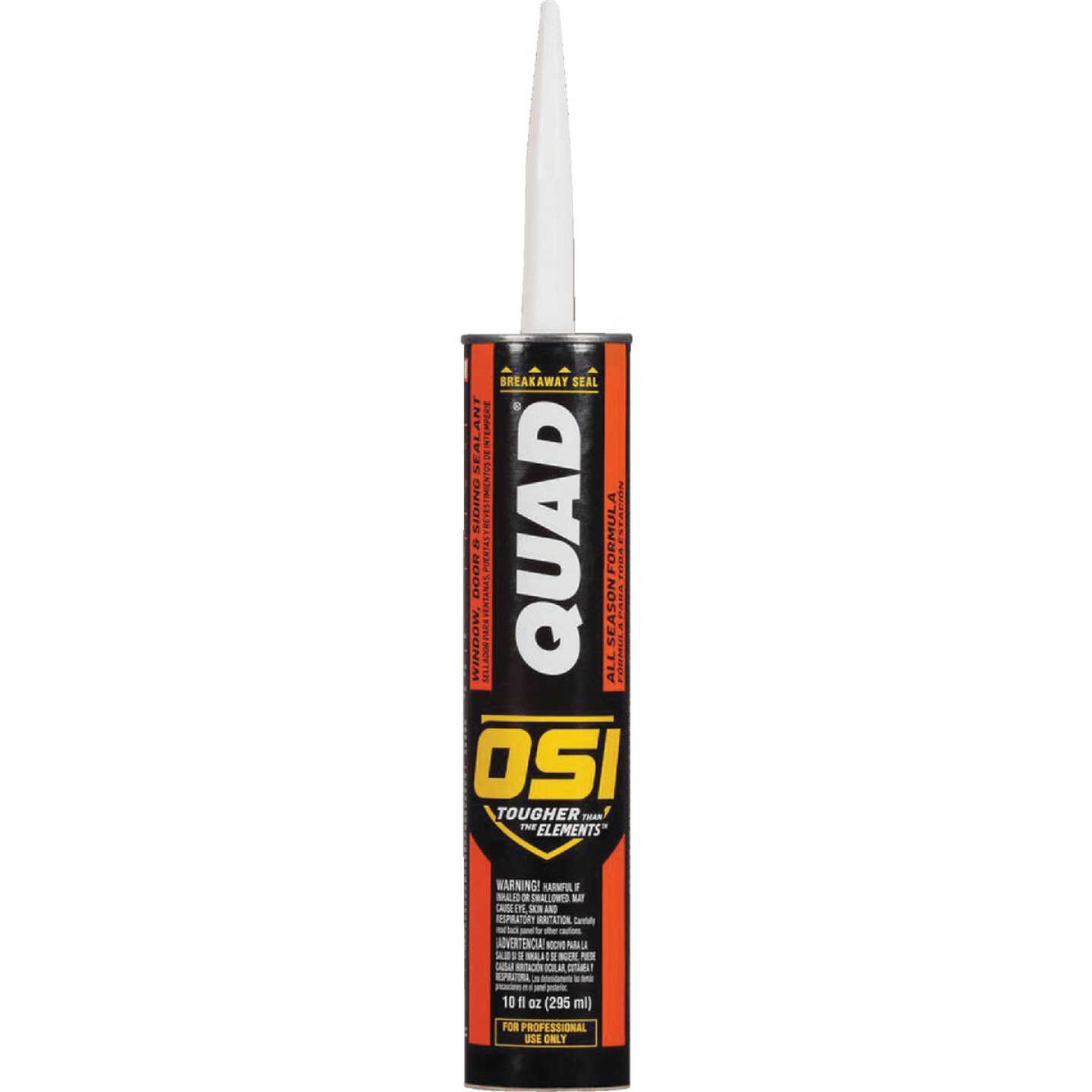 OSI QUAD 10 Oz. Window, Door & Siding Polymer Sealant, Bronze Image 1