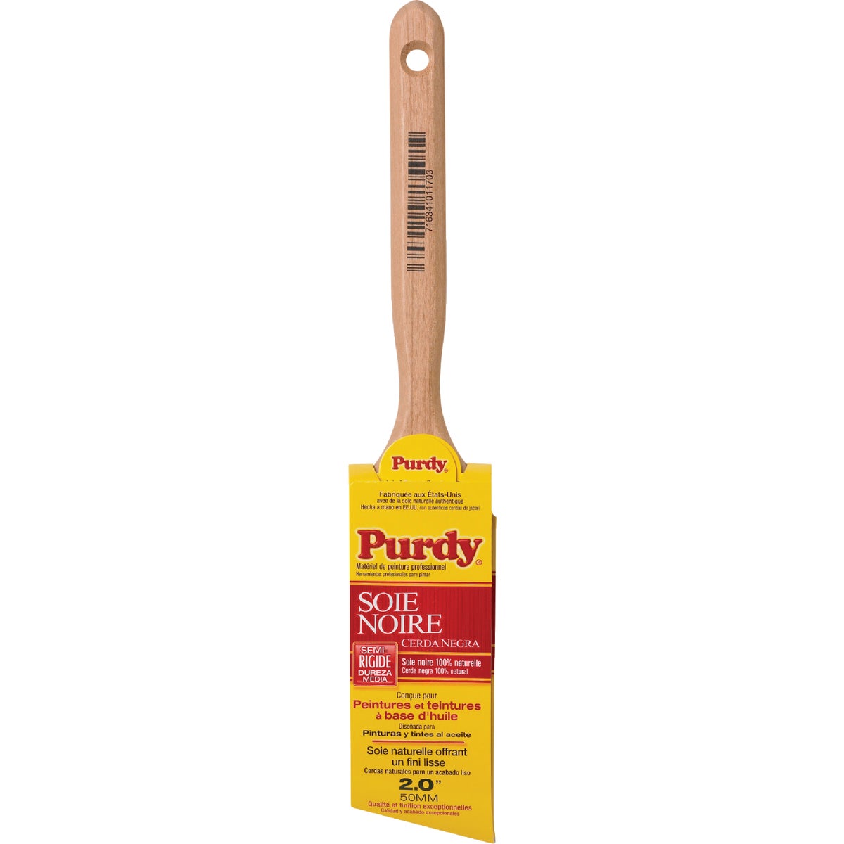 Purdy Black Bristle Extra Oregon 2 In. Angular Trim Paint Brush Image 6