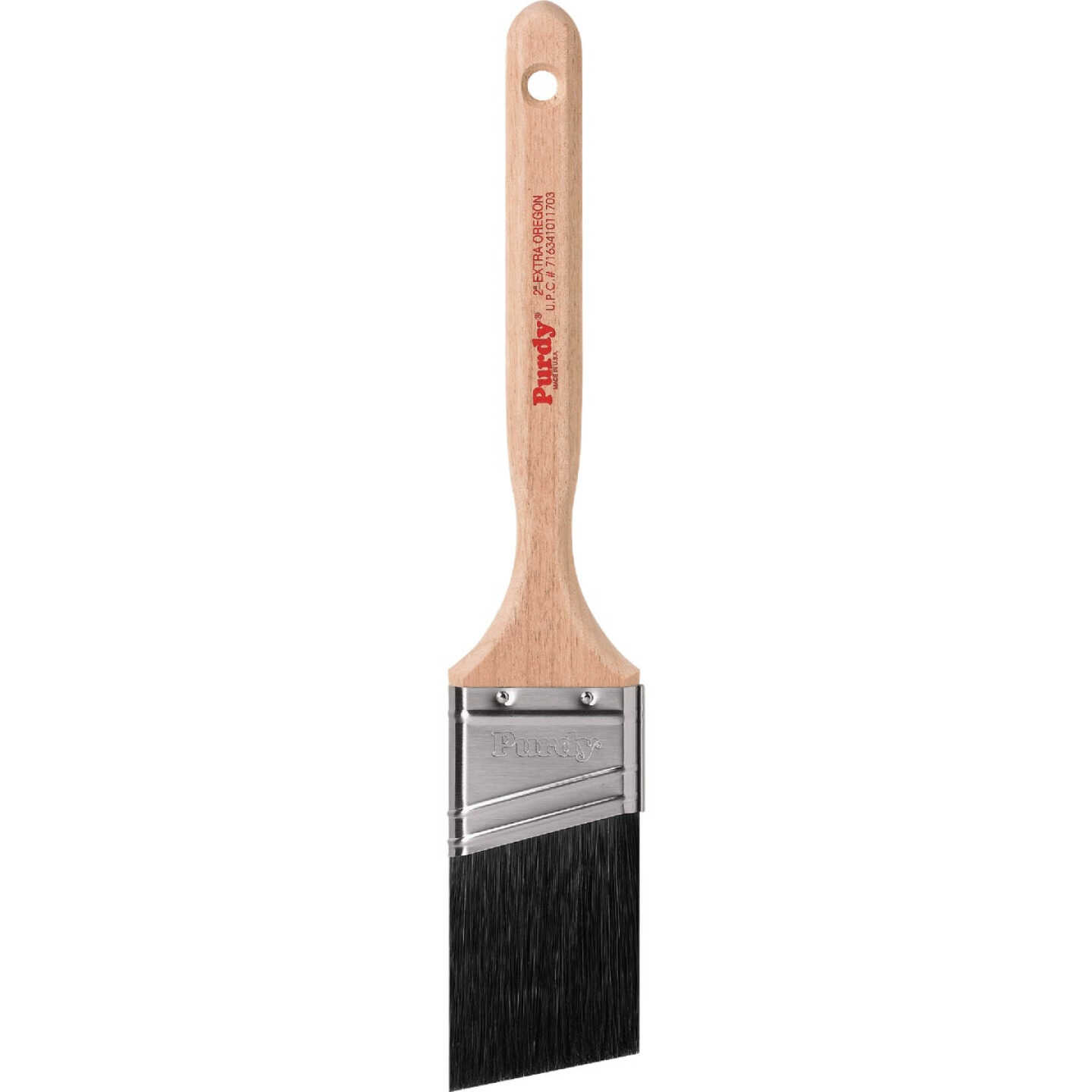 Purdy Black Bristle Extra Oregon 2 In. Angular Trim Paint Brush Image 7