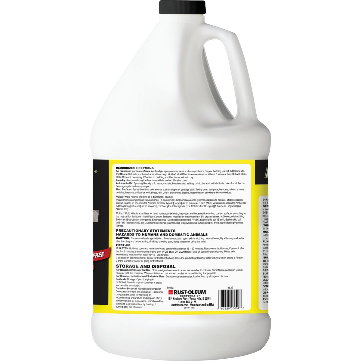 Moldex 1 Gal. Disinfectant Mold Killer Image 3