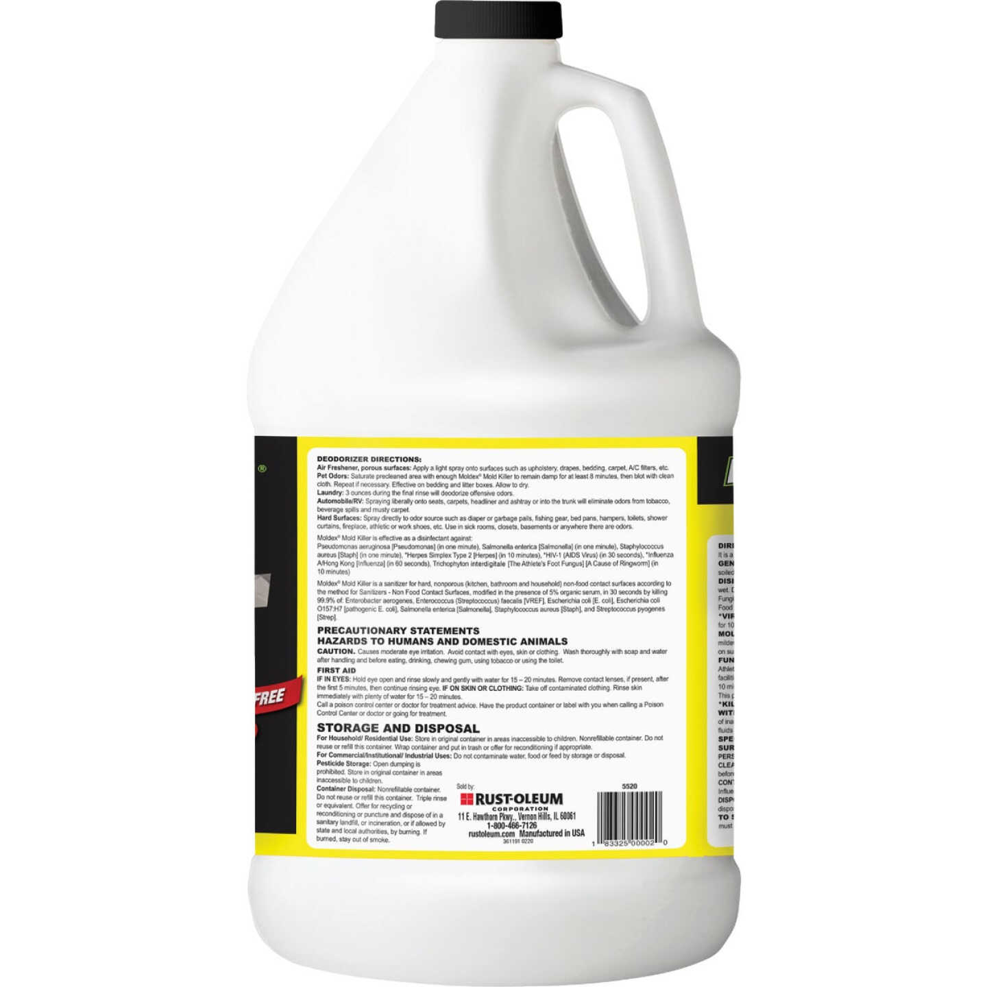Moldex 1 Gal. Disinfectant Mold Killer Image 3